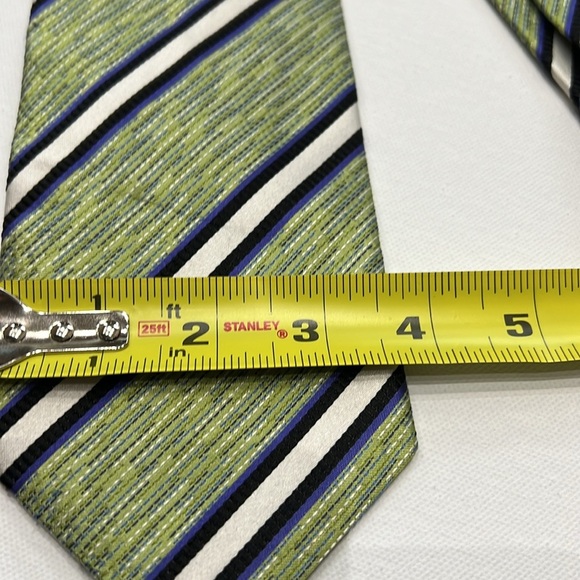 Pavone Made in Italy Men's 100% Silk Classic Tie - Picture 3 of 8